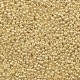 Miyuki rocailles Perlen 15/0 - Duracoat galvanized champagne gold 15-4204